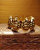 Gold Plated Oxidized Saraswatiji Bracelet