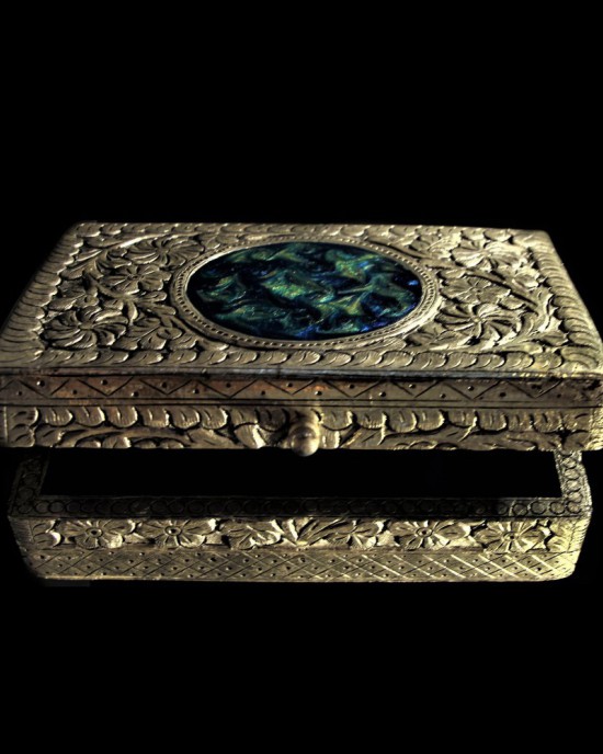 Bhumi Silver Engraving Box